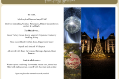 CHRISTMAS BROCHURE 2025 - 3 Festive Party Night Menu