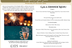CHRISTMAS BROCHURE 2025 - 9 New Years Eve Gala Dinner