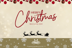 CHRISTMAS BROCHURE 2025 - Front Page